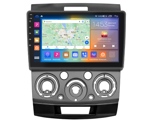 Штатная магнитола Lesko для Ford Everest II 2006-2009 экран 9" 4/64Gb CarPlay 4G Wi-Fi GPS Prime