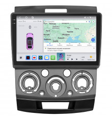 Штатная магнитола Lesko для Ford Everest II 2006-2009 экран 9" 4/64 QLED CarPlay 4G Wi-Fi GPS 360 Prime