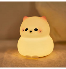 Нічник силіконовий Кіт