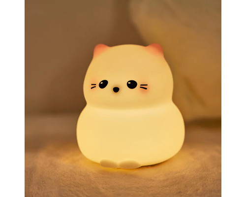 Нічник силіконовий Кіт