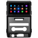 Штатная магнитола Lesko для Ford F-150 XII Auto AC 2008-2014 экран 9" 1/16Gb Wi-Fi GPS Base