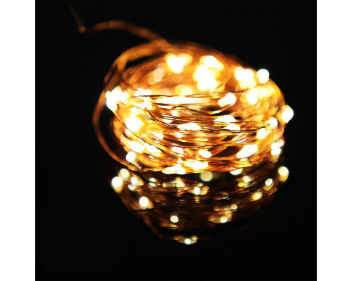 Гірлянда світлодіодна USB 5м warm white