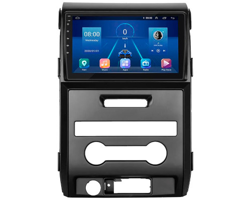 Штатная магнитола Lesko для Ford F-150 XII Auto AC 2008-2014 экран 9" 6/128Gb 4G Wi-Fi GPS Top