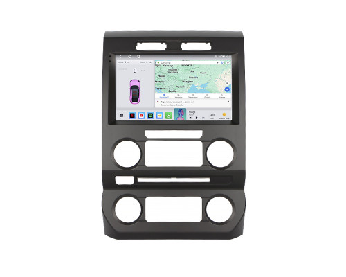 Штатная магнитола Lesko для Ford F-150 XIII Рестайлинг 2017-2020 экран 9" 4/64 QLED CarPlay 4G Wi-Fi GPS 360 Prime