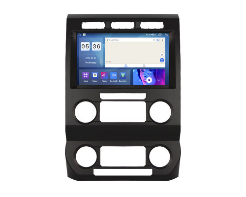 Штатная магнитола Lesko для Ford F-150 XIII Рестайлинг type B 2017-2020 экран 9" 2/32Gb CarPlay 4G Wi-Fi GPS Prime