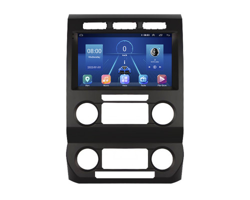 Штатная магнитола Lesko для Ford F-150 XIII Рестайлинг type B 2017-2020 экран 9" 2/32Gb 4G Wi-Fi GPS Top