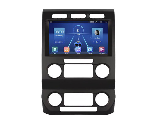 Штатная магнитола Lesko для Ford F-150 XIII Рестайлинг type B 2017-2020 экран 9" 4/64Gb 4G Wi-Fi GPS Top