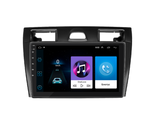 Штатная магнитола Lesko для Ford Fiesta Mk5 2002-2008 экран 9" 1/16Gb Wi-Fi GPS Base