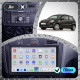 Штатная магнитола Lesko для Ford Fiesta Mk5 2002-2008 экран 9" 4/64 QLED CarPlay 4G Wi-Fi GPS 360 Prime