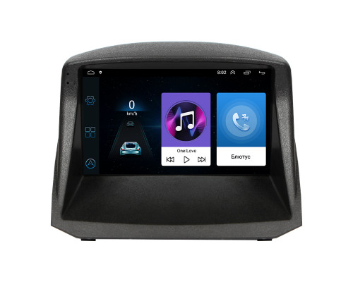 Штатная магнитола Lesko для Ford Fiesta Mk6 2008-2013 экран 9" 1/16Gb Wi-Fi GPS Base