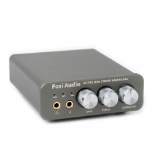 Конвертер звуку SPDIF/Coaxial на RCA/3.5 Fosi Audio K5 Pro black