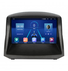 Штатная магнитола Lesko для Ford Fiesta Mk6 2008-2013 экран 9" 6/128Gb 4G Wi-Fi GPS Top