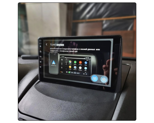 Штатная магнитола Lesko для Ford Fiesta Mk6 Рестайлинг 2012-2019 экран 9" 2/32Gb Wi-Fi GPS Base