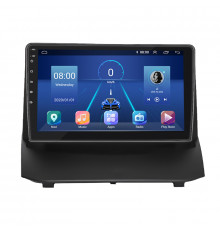 Штатная магнитола Lesko для Ford Fiesta Mk6 Рестайлинг 2012-2019 экран 9" 6/128Gb 4G Wi-Fi GPS Top