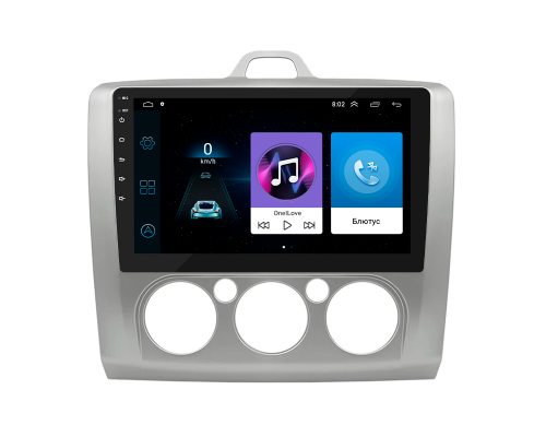 Штатная магнитола Lesko для Ford Focus II (North America) 2007-2010 экран 9" 1/16Gb Wi-Fi GPS Base