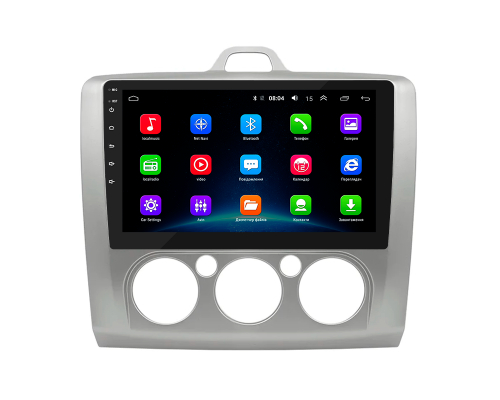 Штатная магнитола Lesko для Ford Focus II (North America) 2007-2010 экран 9" 2/32Gb Wi-Fi GPS Base