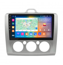 Штатная магнитола Lesko для Ford Focus II (North America) 2007-2010 экран 9" 4/64Gb CarPlay 4G Wi-Fi GPS Prime