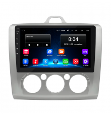 Штатная магнитола Lesko для Ford Focus II Рестайлинг 2007-2011 экран 9" 2/32Gb Wi-Fi GPS Base