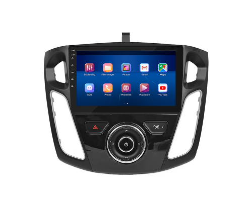 Штатная магнитола Lesko для Ford Focus III 2011-2015 экран 9" 2/32Gb 4G Wi-Fi GPS Top