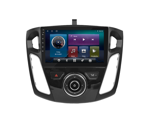 Штатная магнитола Lesko для Ford Focus III 2011-2015 экран 9" 4/64Gb 4G Wi-Fi GPS Top