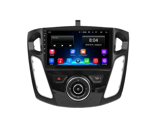 Штатная магнитола Lesko для Ford Focus III Рестайлинг 2014-2019 экран 9" 2/32Gb Wi-Fi GPS Base