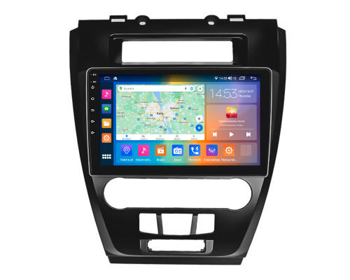 Штатная магнитола Lesko для Ford Fusion (North America) I 2005-2012 экран 10" 2/32Gb CarPlay 4G Wi-Fi GPS Prime