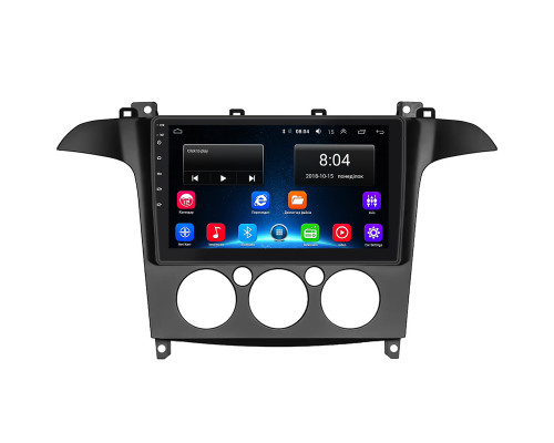 Штатная магнитола Lesko для Ford Galaxy II 2006-2010 экран 9" 2/32Gb Wi-Fi GPS Base