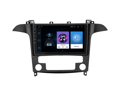 Штатная магнитола Lesko для Ford Galaxy II Рестайлинг 2010-2015 экран 9" 1/16Gb Wi-Fi GPS Base