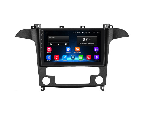 Штатная магнитола Lesko для Ford Galaxy II Рестайлинг 2010-2015 экран 9" 2/32Gb Wi-Fi GPS Base