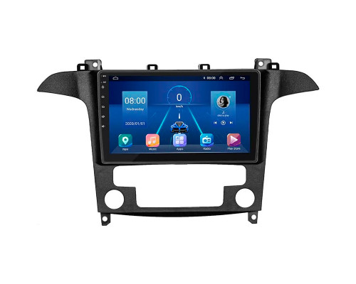 Штатная магнитола Lesko для Ford Galaxy II Рестайлинг 2010-2015 экран 9" 6/128Gb 4G Wi-Fi GPS Top