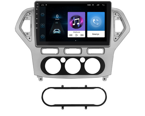 Штатная магнитола Lesko для Ford Mondeo IV 2006-2010 экран 10" 1/16Gb Wi-Fi GPS Base