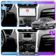 Штатная магнитола Lesko для Ford Mondeo V 2014-2019 экран 9" 4/64 QLED CarPlay 4G Wi-Fi GPS 360 Prime