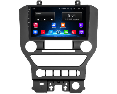 Штатная магнитола Lesko для Ford Mustang VI 2014-2017 экран 9" 2/32Gb Wi-Fi GPS Base