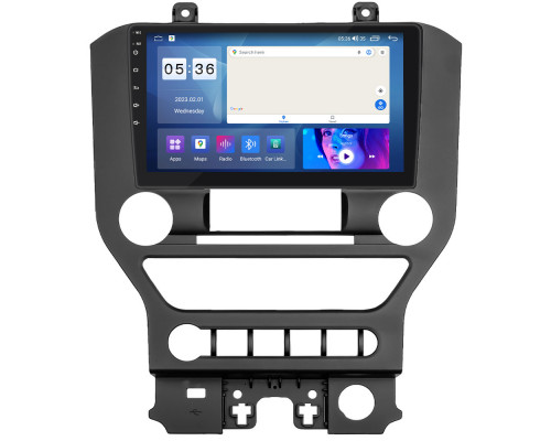 Штатная магнитола Lesko для Ford Mustang VI 2014-2017 экран 9" 2/32Gb CarPlay 4G Wi-Fi GPS Prime