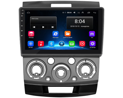 Штатная магнитола Lesko для Ford Ranger II 2006-2009 экран 9" 2/32Gb Wi-Fi GPS Base