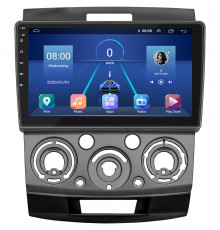 Штатная магнитола Lesko для Ford Ranger II 2006-2009 экран 9" 2/32Gb 4G Wi-Fi GPS Top