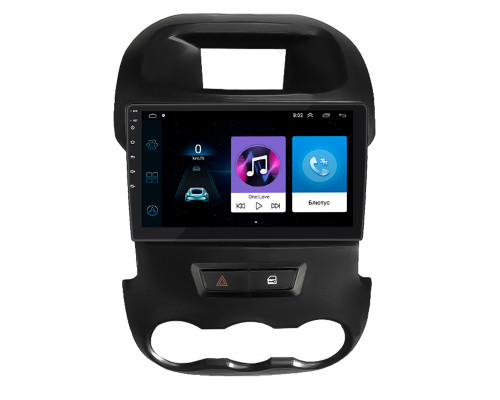 Штатная магнитола Lesko для Ford Ranger III 2011-2015 экран 9" 2/32Gb Wi-Fi GPS Base