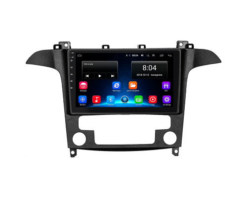 Штатная магнитола Lesko для Ford S-MAX I Рестайлинг 2010-2015 экран 9" 2/32Gb Wi-Fi GPS Base