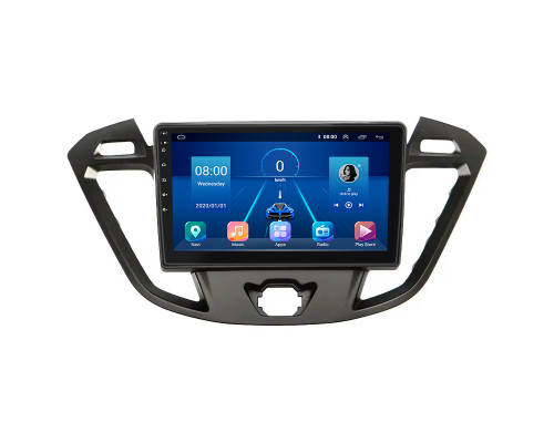Штатная магнитола Lesko для Ford Transit Connect II 2012-2018 экран 9" 6/128Gb 4G Wi-Fi GPS Top