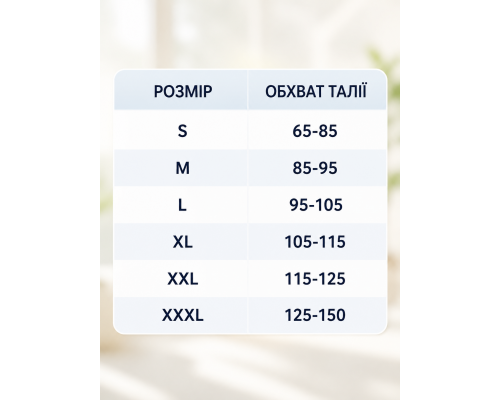 Ортопедический корсет для поддержания спины / Пояс-корсет с ребрами жесткости / Пояс для поясницы