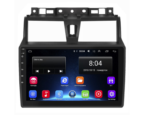 Штатная магнитола Lesko для Geely Emgrand EC7  2016-2018 экран 9" 2/32Gb Wi-Fi GPS Base