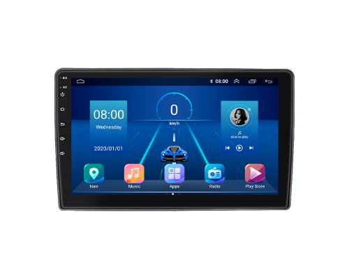 Штатная магнитола Lesko для GMC Acadia I 2006-2013 экран 10" 2/32Gb 4G Wi-Fi GPS Top