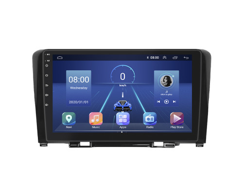 Штатная магнитола Lesko для Great Wall Hover H6  2011-2017 экран 9" 4/64Gb 4G Wi-Fi GPS Top
