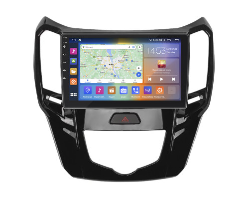 Штатная магнитола Lesko для Great Wall Hover M4  2012-2017 экран 9" 4/64Gb CarPlay 4G Wi-Fi GPS Prime