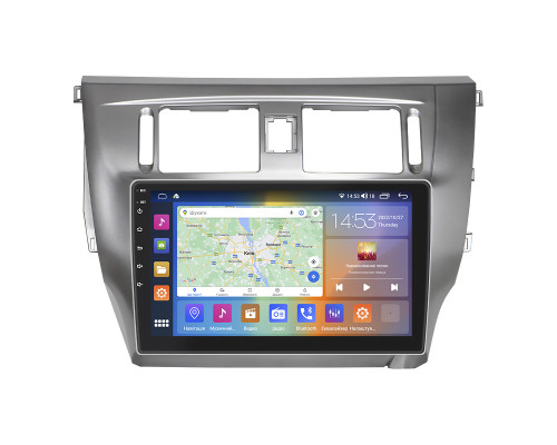 Штатная магнитола Lesko для Great Wall Voleex C30  2010-2014 экран 9" 4/64Gb CarPlay 4G Wi-Fi GPS Prime
