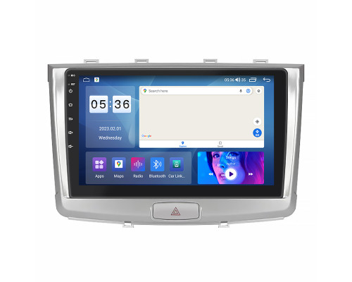 Штатная магнитола Lesko для Haval H6  2014-2020 экран 10" 2/32Gb CarPlay 4G Wi-Fi GPS Prime