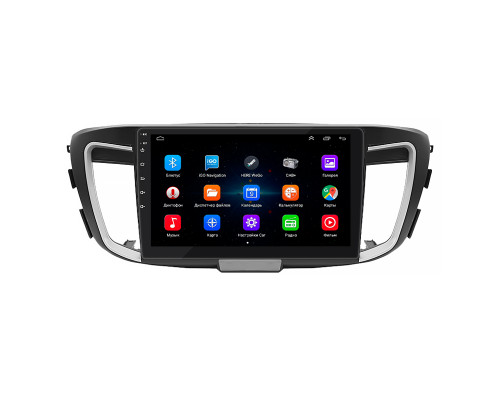 Штатная магнитола Lesko для Honda Accord IX 2012-2015 экран 10" 1/16Gb Wi-Fi GPS Base