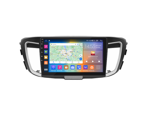 Штатная магнитола Lesko для Honda Accord IX 2012-2015 экран 10" 4/64Gb CarPlay 4G Wi-Fi GPS Prime