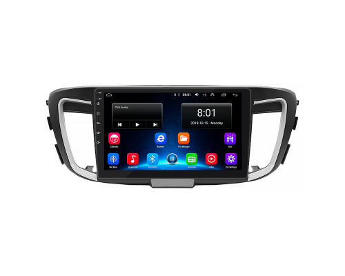 Штатная магнитола Lesko для Honda Accord IX Рестайлинг 2015-2019 экран 10" 2/32Gb Wi-Fi GPS Base