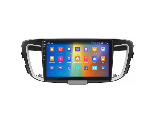 Штатная магнитола Lesko для Honda Accord IX Рестайлинг 2015-2019 экран 10" 2/32Gb CarPlay 4G Wi-Fi GPS Prime